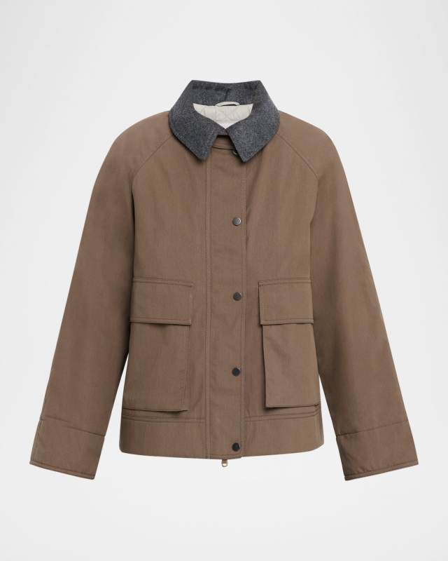 Techno Canvas Jacket